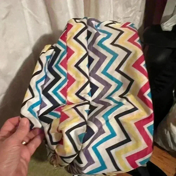 Jansport Big Student Superbreak Backpack in Multicolor Saucy Chevron - Picture 6 of 6